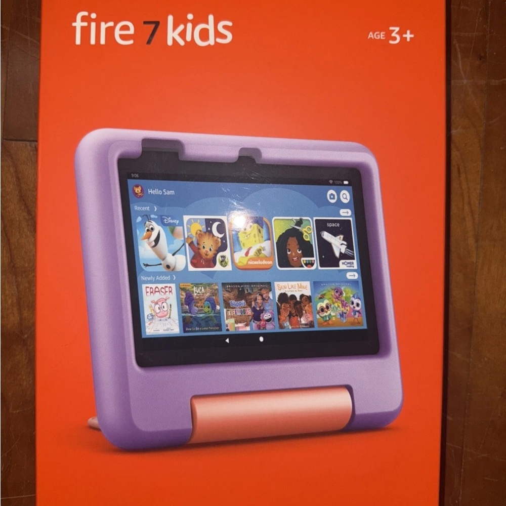 Amazon Fire 7 Kids Tablet - Lavender